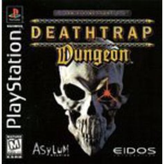 Deathtrap Dungeon - Playstation (Game with Case and Artwork)