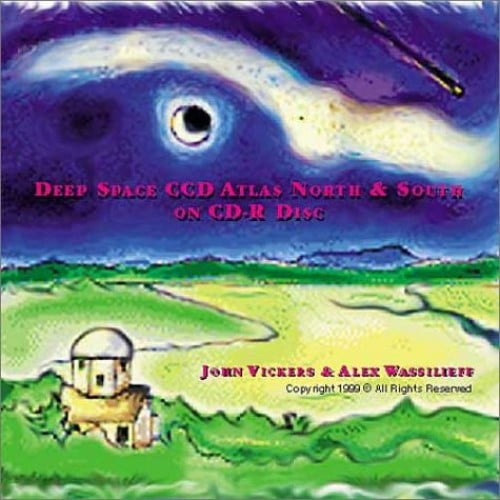 Pre-Owned Deep Space CCD Atlas North & South on CD-R Paperback