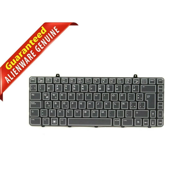 Pre-Owned Dell Alienware M11X Spanish-Latin PK130BB1A16 Laptop Keyboard DN229