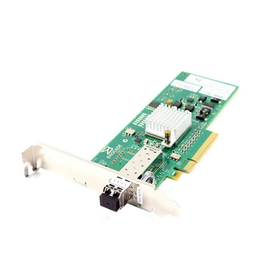 Pre-Owned Dell Brocade 815 FC Single Port PCIe HBA HighProfile w/8GB Transceiver 33F8C 033F8C (Good)