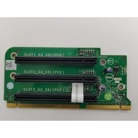 Pre-Owned Dell DD3F6 PCI Express x16 Server Riser Card For PowerEdge R720 (Good)