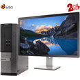 thumbnail image 1 of Dell Desktop Computer SFF PC Core i5 CPU 8GB Ram, 240GB SSD, 1TB HDD, New 24"LCD, Keyboard & Mouse, WiFi, Bluetooth, Win10 Pro, 1 of 10