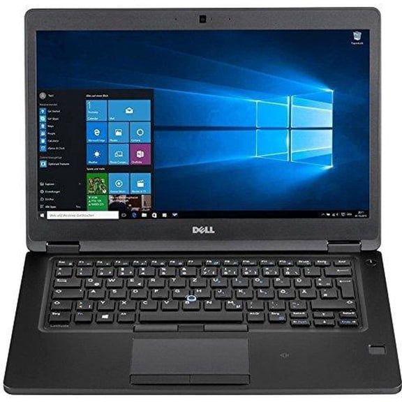Pre-Owned Dell Latitude 5480 Laptop 14" - Intel Core i5 6th Gen - i5-6300U - Dual Core 3Ghz - 256GB SSD - 8GB RAM - 1920x1080 FHD - Windows 10 Pro