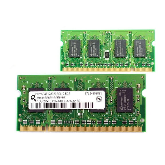 Pre-Owned Dell Latitude D630C 1GB DDR2 800MHz Memory Module PC2-6400 200 Pins M494N