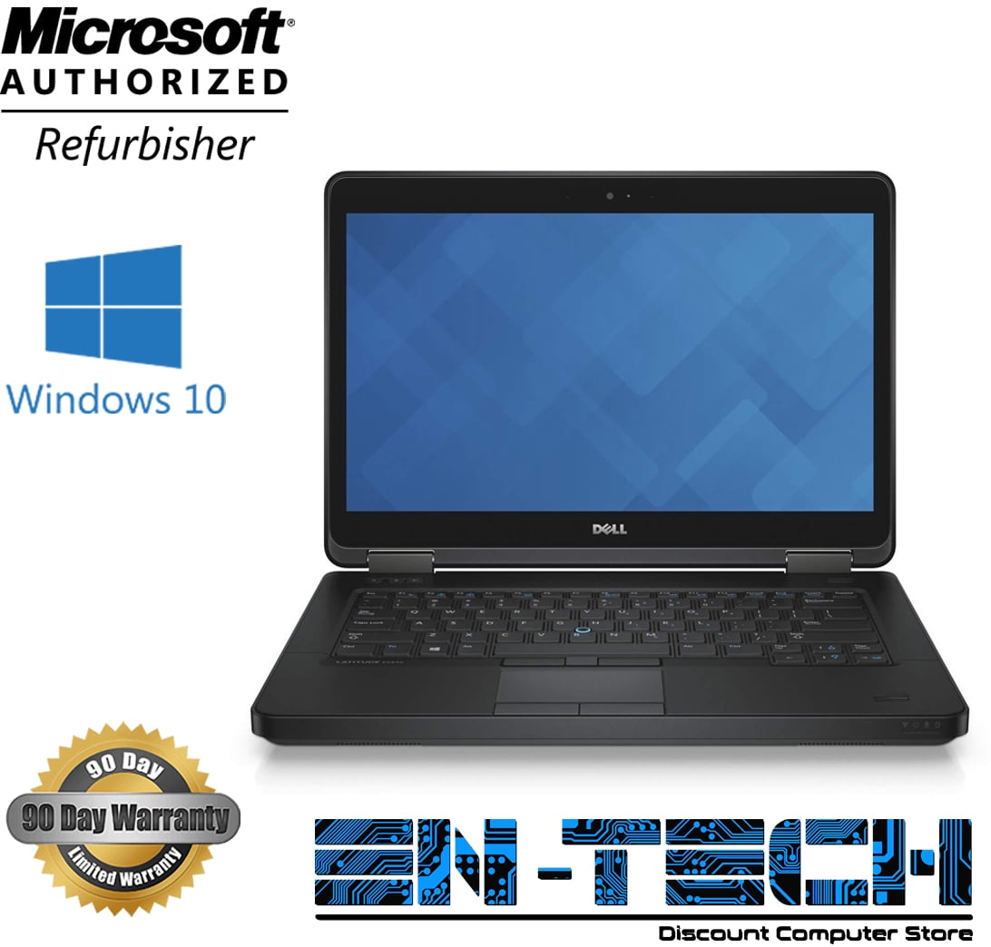 Pre-Owned Dell Latitude E5440 14.0" used Laptop - Intel Core i5 4300U 4th Gen 1.9 GHz 8GB 480GB SSD DVD-RW Windows 10 Pro 64-Bit