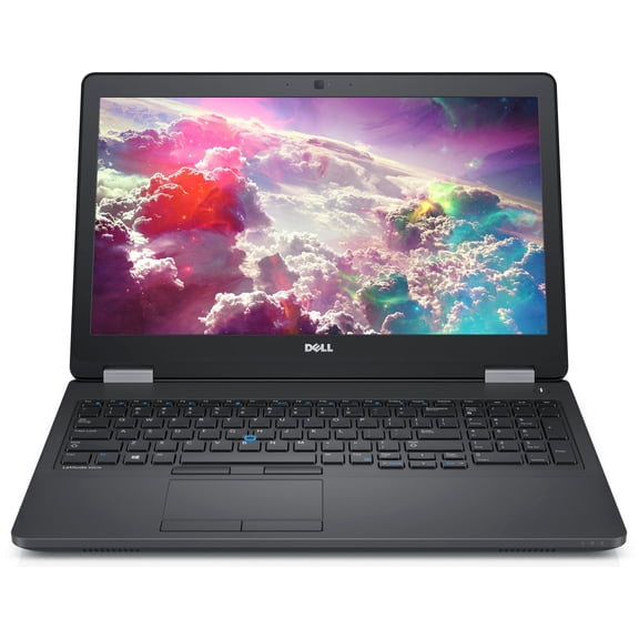 Pre-Owned Dell Latitude E5570 15.6" Laptop, Intel i5 6300U 2.4Ghz, 8GB DDR4, 512GB SSD Hard Drive, 1080p Full HD, HDMI, Webcam, Windows 10 Pro