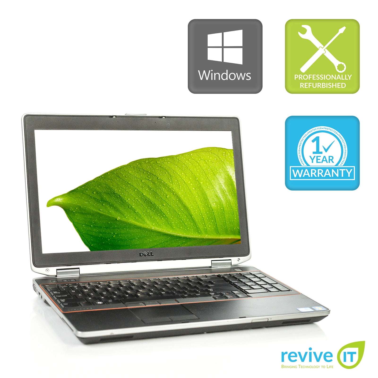 Pre-Owned Dell Latitude E6520 Laptop i5 Dual-Core 8GB 256GB SSD Win 10 Pro B v.