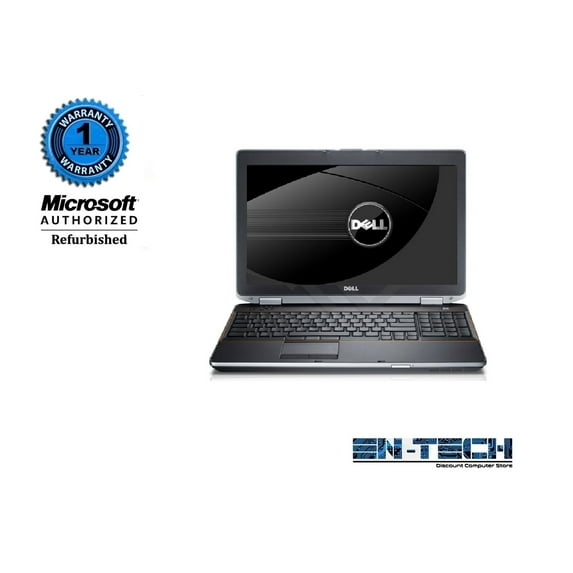 Pre-Owned Dell Latitude E6540 15.6-in Laptop - Intel Core i7 4800MQ 4th Gen 2.70 GHz 16GB 256GB SSD DVD-RW Windows 10 Pro 64-Bit - Webcam