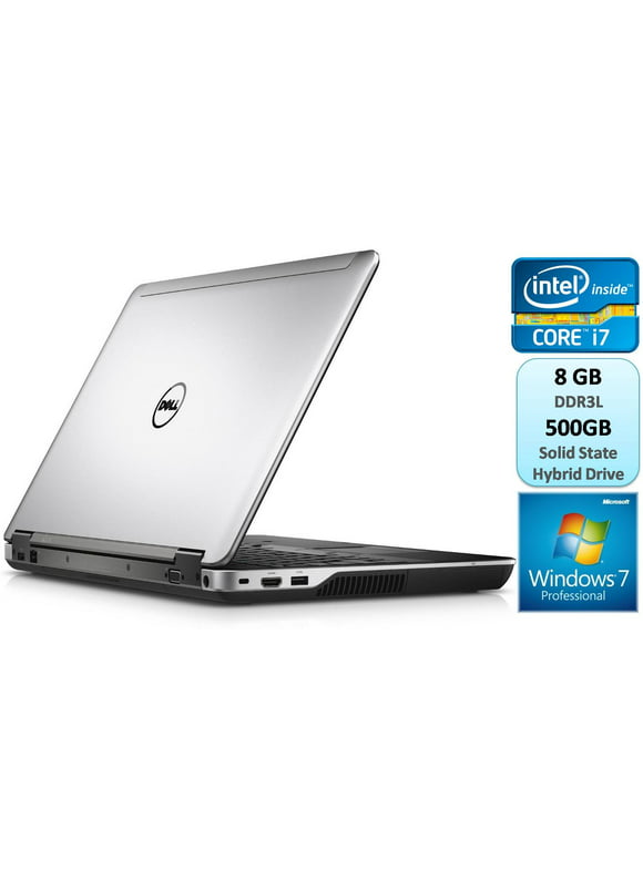 Pre-Owned Dell Latitude E6540 Business Laptop 15.6 Inch Intel Core i7 8GB 500GB Solid State Hybrid Drive SSHD Webcam DVDRW Windows 10 Pro (Good)