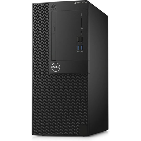 Pre-Owned Dell OptiPlex 3050 Mini Tower Desktop Computer, Intel Core i5-7500, 8GB Ram DDR4, 500GB HDD, WIFI Windows 10 Pro