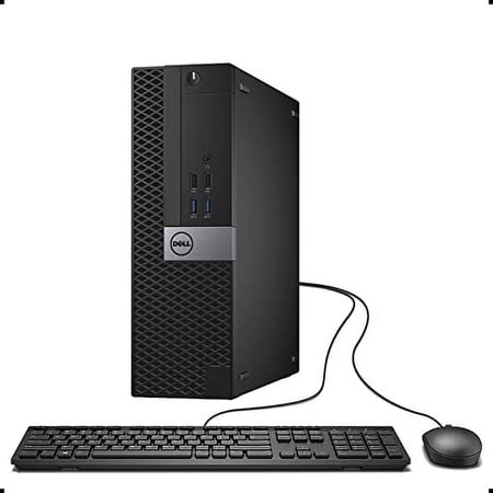 Pre-Owned Dell OptiPlex 5040 SFF High Performance Business Desktop Computer, Intel Core i3-6100 3.7GHz, 8G DDR3L, 256G SSD, WiFi, BT, 4K Support, DP, HDMI, Win 10 Pro 64 English/Spanish/French