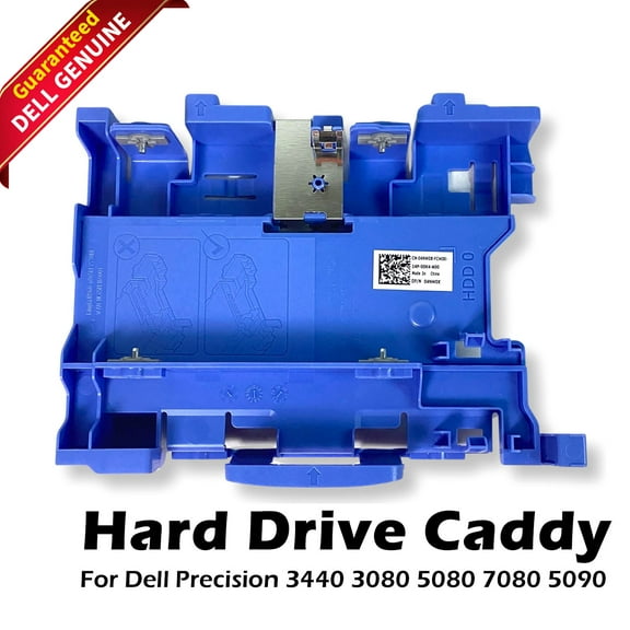 Pre-Owned Dell Precision 3440 3080 5080 7080 2.5" to 3.5 SSD Hard Drive Caddy 04NW0X 4NW0X