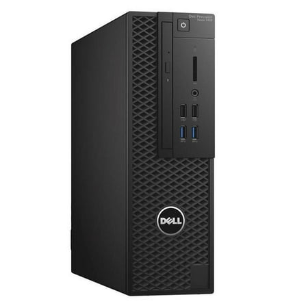 Pre-Owned Dell Precision T3420 Desktop PC, 3.7GHz 4-Core CPU, 8GB DDR4 RAM, 1x 256GB m.2 NVMe, 1x 1TB SATA, NVS 510, Win 10 Pro