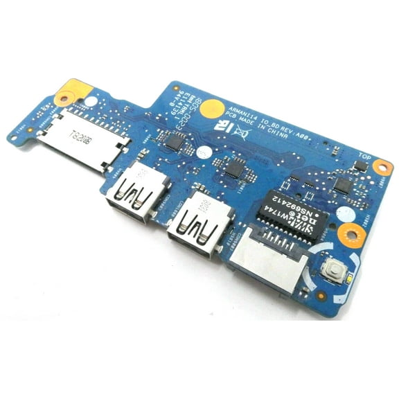 Pre-Owned Dell Vostro 5471 Power Button / USB / SD Card Reader IO Circuit Board 35KPW 035KPW (Good)