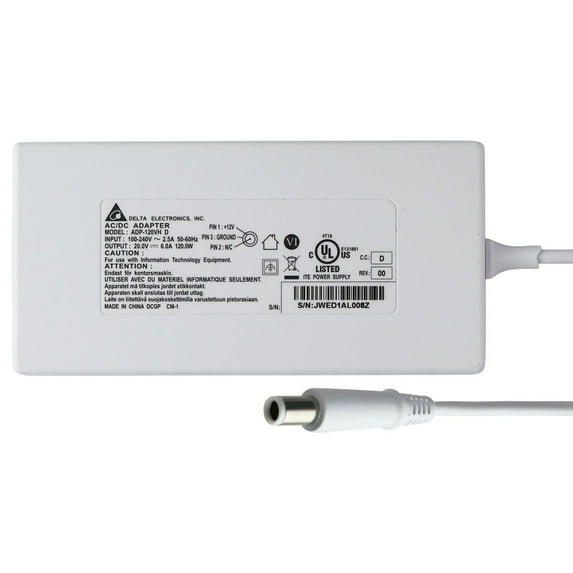 Pre-Owned Delta Electronics (120W) 20V/6A AC/DC Adapter - White (ADP ...