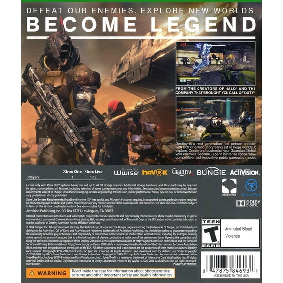 Pre-Owned Destiny (Xbox One)