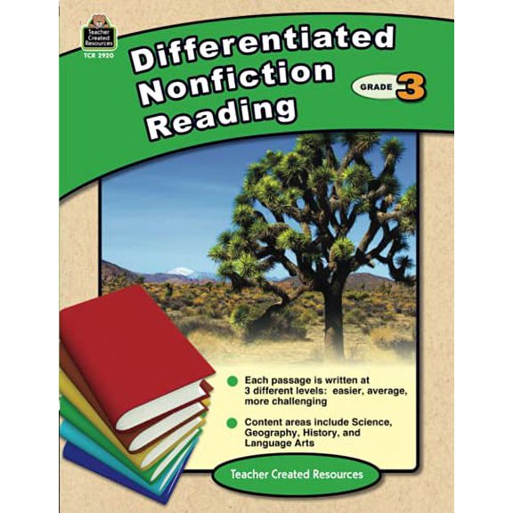 Pre-Owned Differentiated Nonfiction Reading Grade 3 Paperback