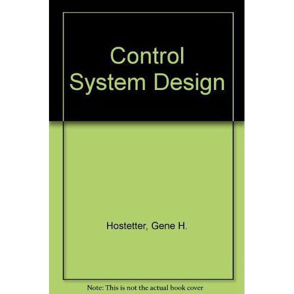 Pre-Owned Digital Control System Design (Hardcover) 0030706173 9780030706172