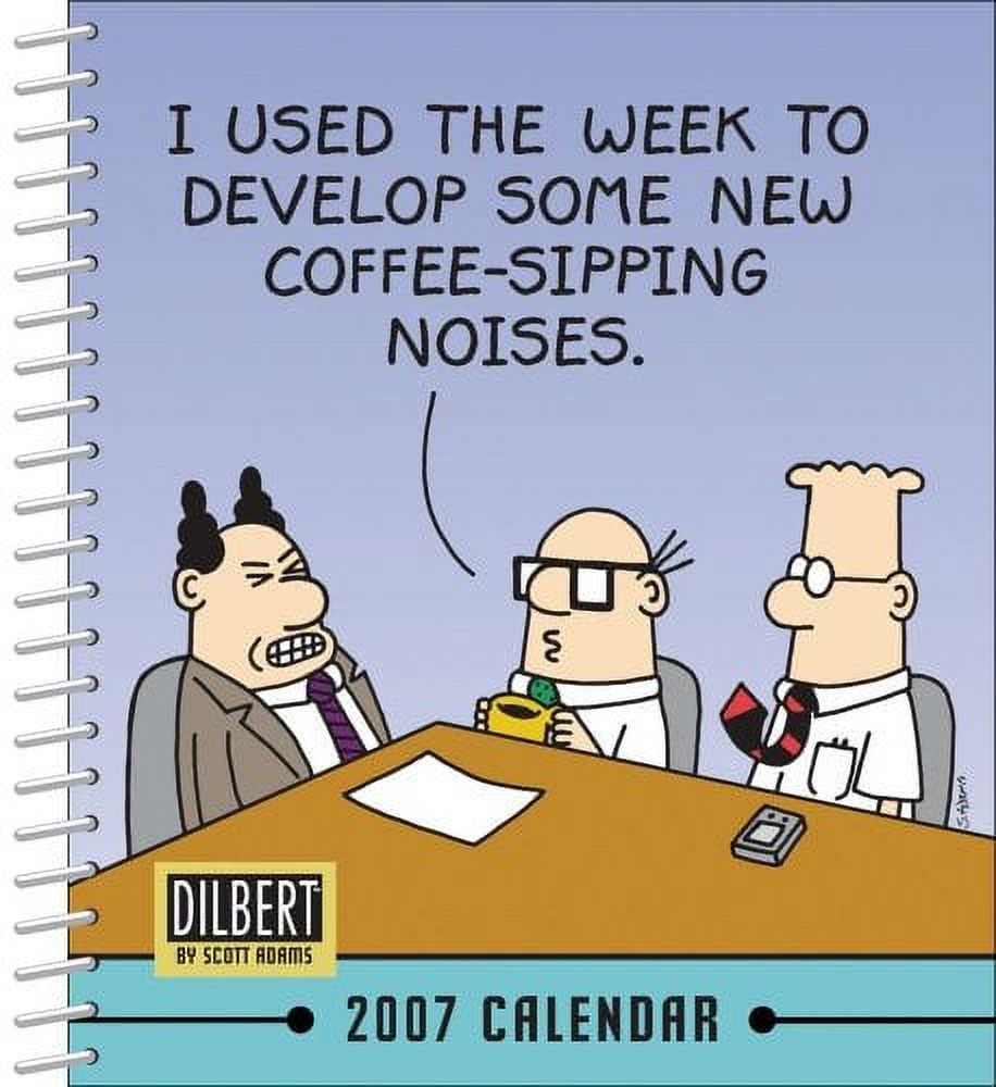 Pre Owned Dilbert 2007 Desk Calendar Other 0740759019 9780740759017 pre-owned-dilbert-2007-desk-calendar-other-0740759019-9780740759017