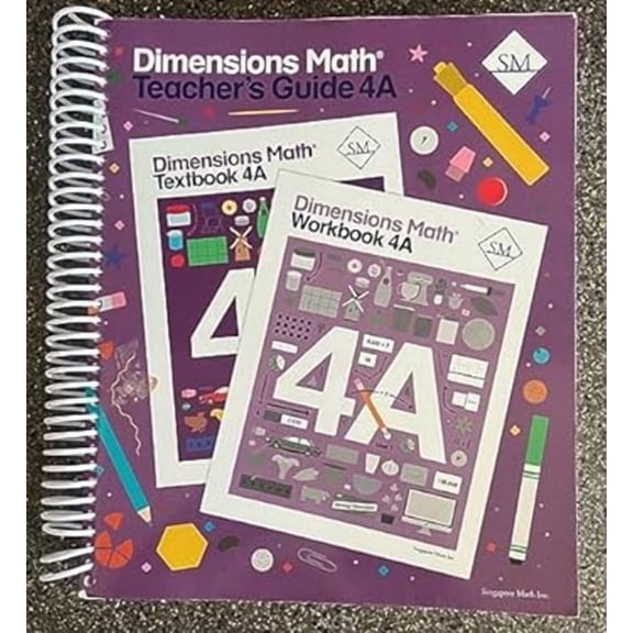 Pre-Owned Dimensions Math Teacher's Guide 4A (Other) 9781947226388