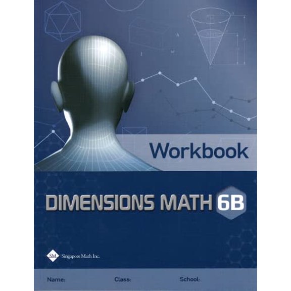 Pre-Owned Dimensions Math Workbook 6B Paperback