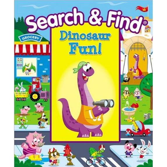 Pre-Owned Pre-Owned Dinosaur Fun! (Search & Find) Paperback