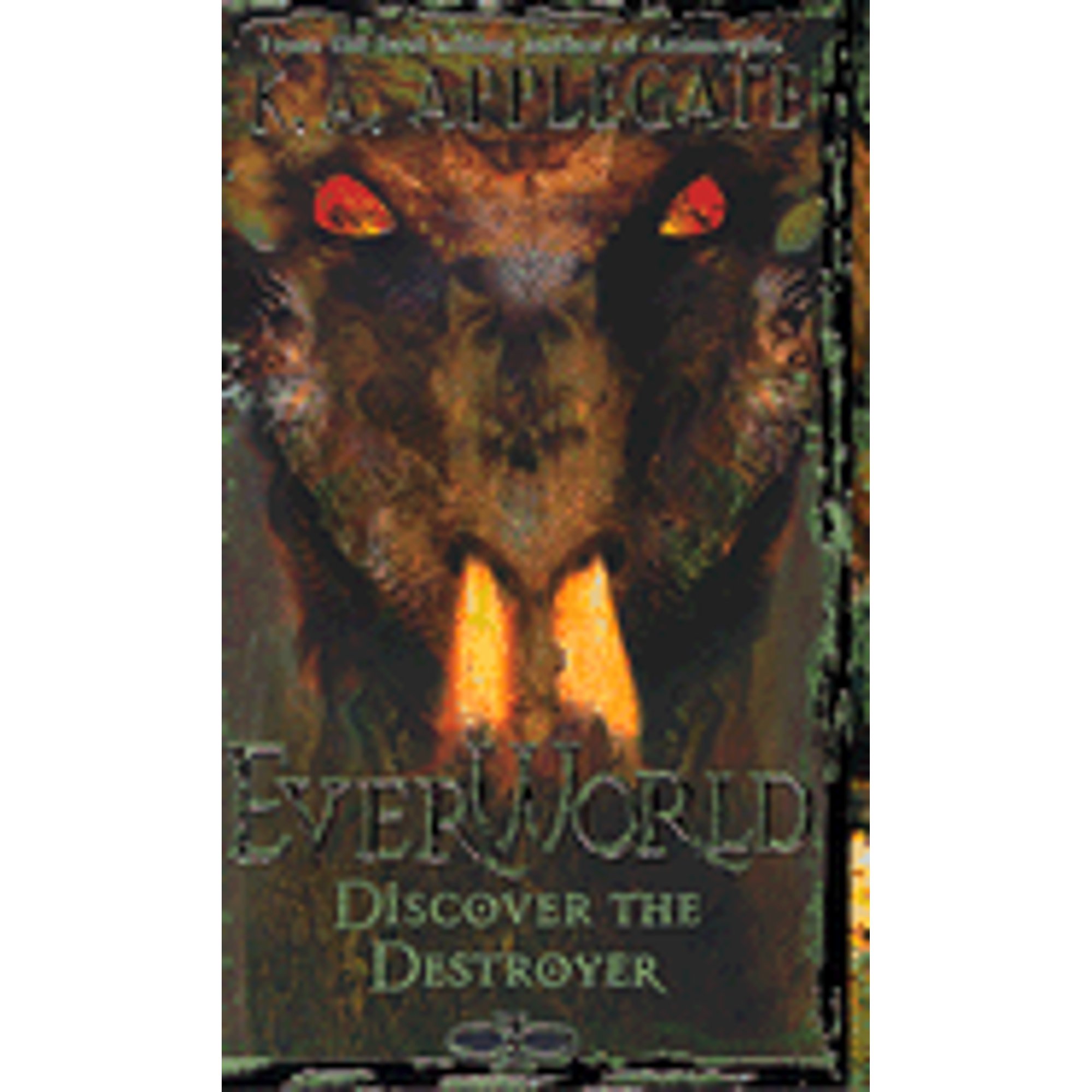 Pre-Owned Discover the Destroyer (Paperback 9780590877626) by Katherine A Applegate