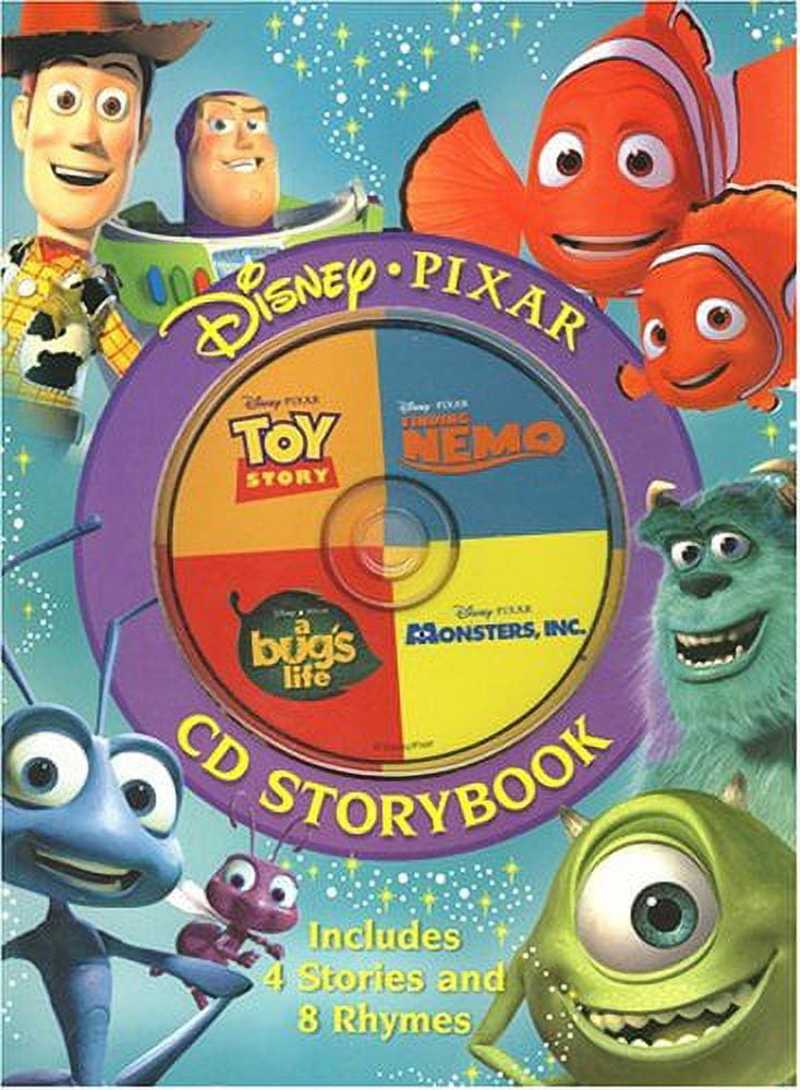 PreOwned DisneyPixar CD Storybook (Toy Story/Finding Nemo/A Bug's