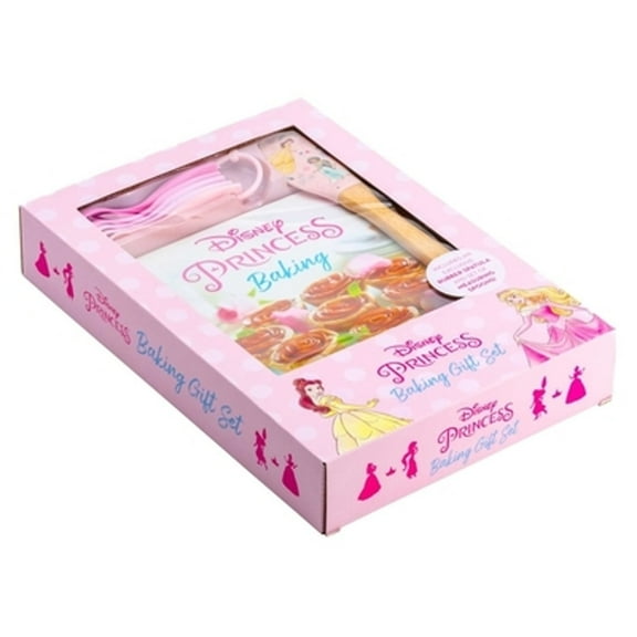 Pre-Owned Disney Princess Baking Gift Set Edition: 60+ Royal Treats Inspired by Your Favorite Princesses, Including Cinderella, Moana & More (Hardcover) 1647226805 9781647226800