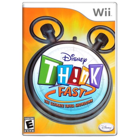 Pre-Owned Disney Think Fast - Nintendo Wii