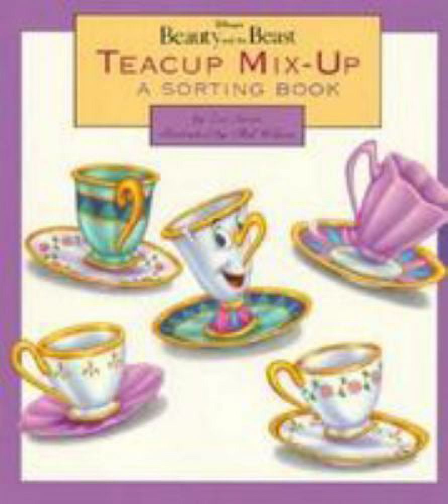 PreOwned Disney's Beauty and the Beast Teacup MixUp A Sorting Book