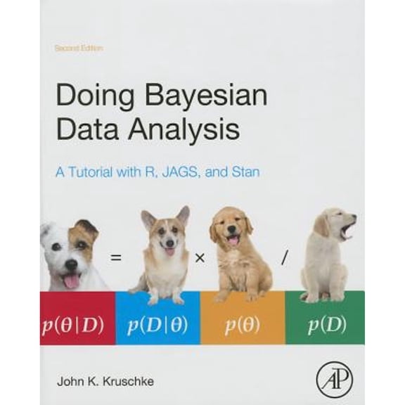 Pre-Owned Doing Bayesian Data Analysis: A Tutorial with R, Jags, and Stan by John Kruschke (Hardcover)