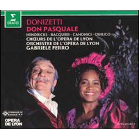 Pre-Owned Donizetti: Don Pasquale (CD 0022924548727) by Barbara Hendricks (vocals), Gabriel Bacquier (vocals), Gino Quilico (vocals), Luca Canonici (vocals), Rene Schirrer (vocals);...