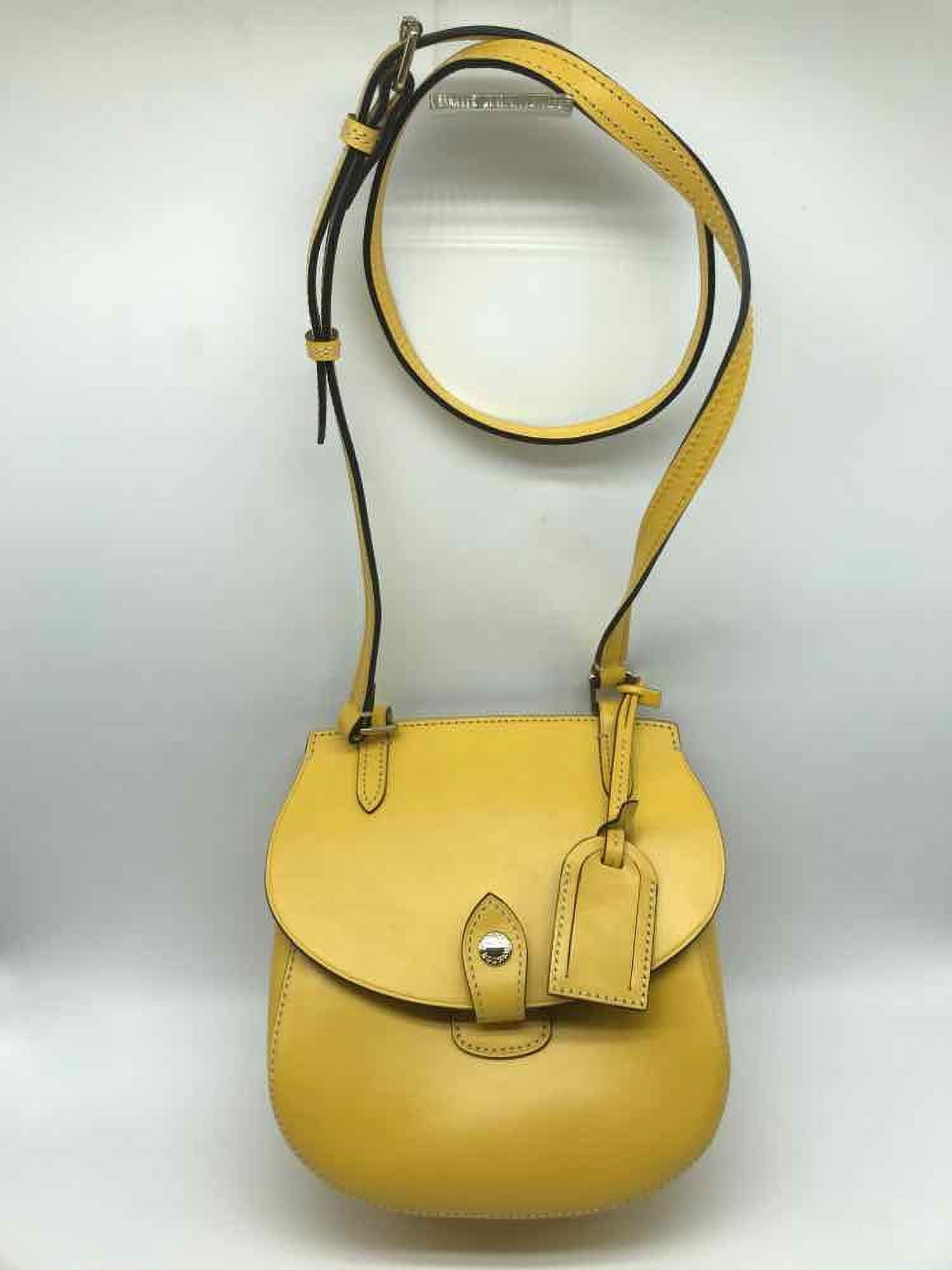 PreOwned Dooney & Bourke Yellow Crossbody