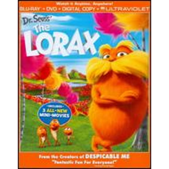 Pre-Owned Dr. Seuss' The Lorax [2 Discs] [Blu-ray/DVD] (Blu-Ray 0025192126468) directed by Chris Renaud