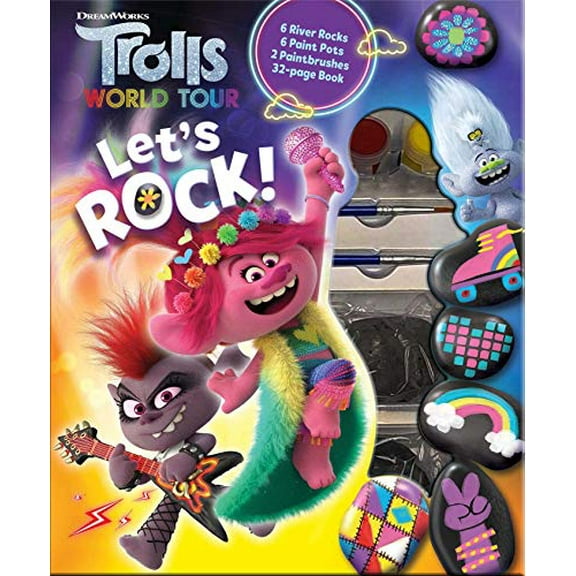 Pre-Owned DreamWorks Trolls World Tour: Let's Rock! (Rock Painting) Paperback