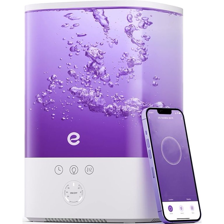 Pre-Owned ESEMOIL Humidifiers Large Esemoil Smart WiFi Cool Mist