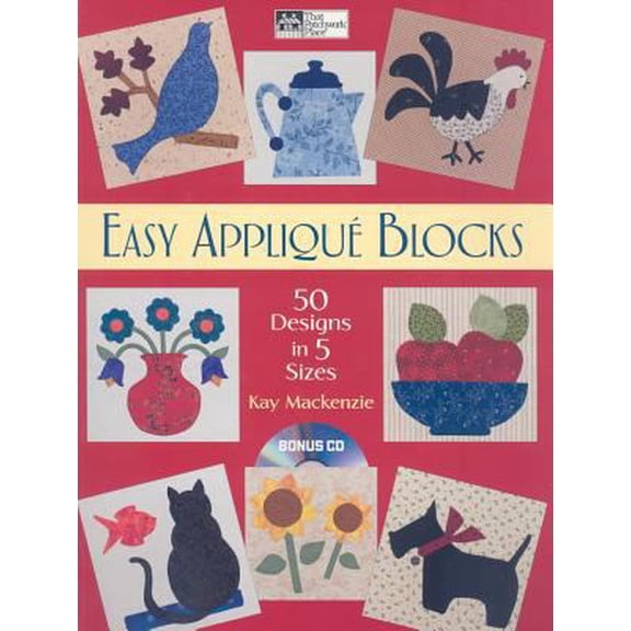 Pre-Owned Easy Applique Blocks: 50 Designs in 5 Sizes (Paperback) by Kay MacKenzie