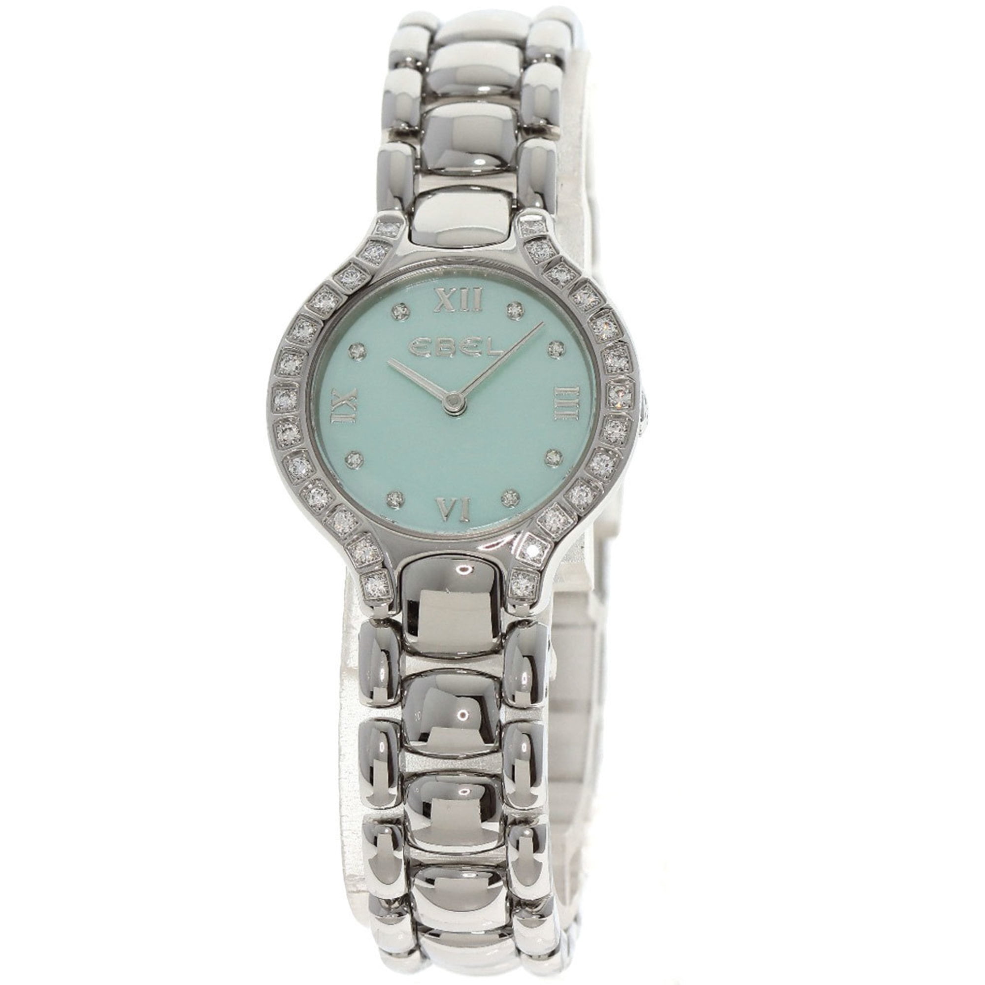 Ebel Beluga 8P Diamond Ladies Watch Stainless Liberia Ubuy