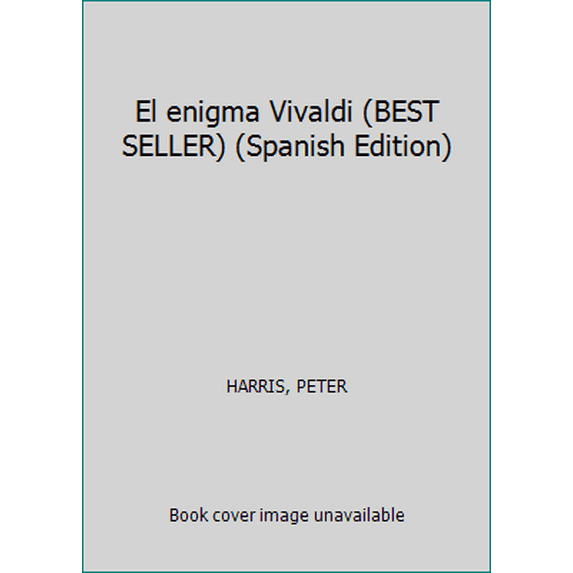 Pre-Owned El enigma Vivaldi (Spanish Edition) (Hardcover) 8497935241 9788497935241