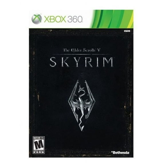 Restored Elder Scrolls V Skyrim Video game - Xbox 360