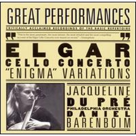 Pre-Owned Elgar: Cello Concerto; "Enigma" Variations (CD 0827969276327) by Jacqueline du Pr (cello), Daniel Barenboim (conductor)