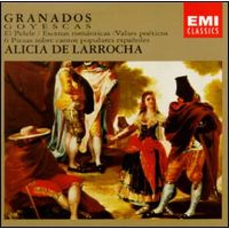 Pre-Owned Enrique Granados: Goyescas (CD 0077776452425) by Alicia de Larrocha (piano)