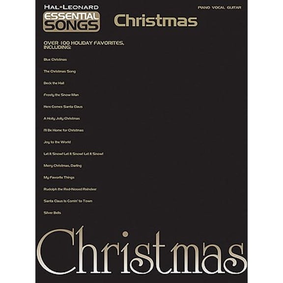 Pre-Owned Essential Songs: Christmas (Paperback) by Hal Leonard Corp (Creator)
