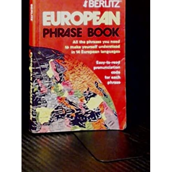 Pre-Owned European Phrase Book (Paperback) 2831508363 9782831508368