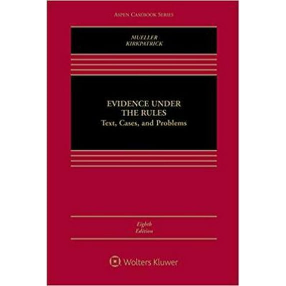 Pre-Owned Evidence Under the Rules (Hardcover) 1454849525 9781454849520