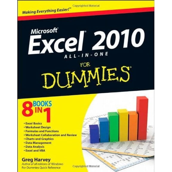 Pre-Owned Excel 2010 All-In-One for Dummies 9780470489598