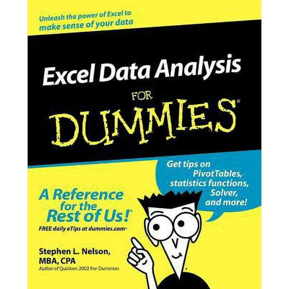 Pre-Owned Excel Data Analysis for Dummies (Paperback) 0764516612 9780764516610