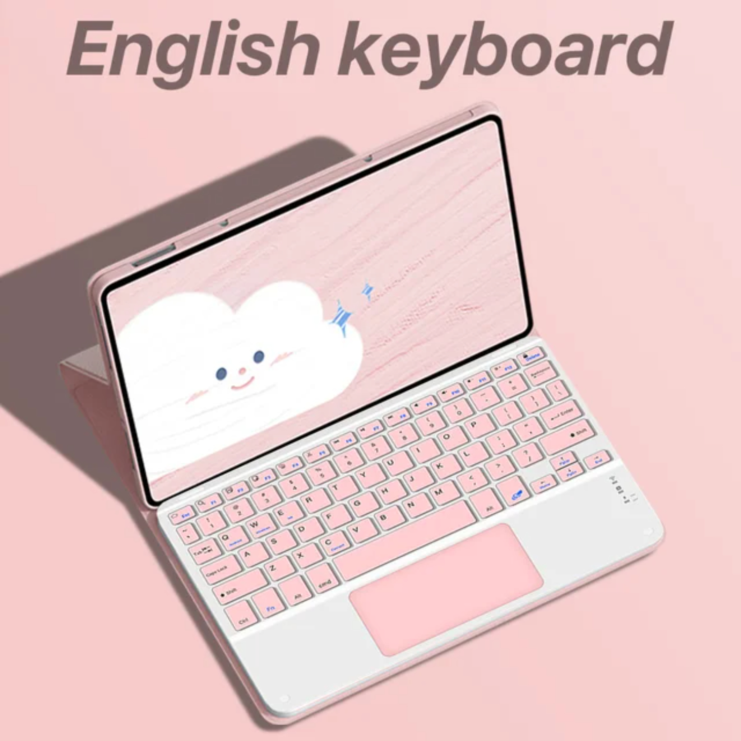 Pre-Owned YNGYFEA Case Tab A7 10.4 A8 10.5 S6 Lite 10.4 S7 S8 S9 11 S7 Plus S7 FE S8 Plus S9 Plus 12.4 with Bluetooth Keyboard