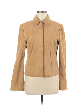 Express tan deals leather jacket